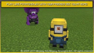 Addon Minions 2019 for MCPE截图1