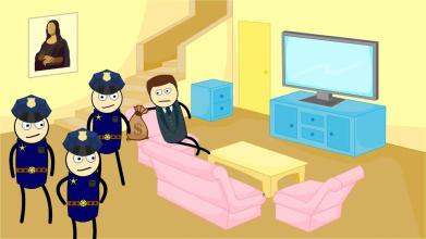 Robbery Stickman截图2