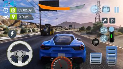 Real City Ferrari Driving Simulator 2019截图1