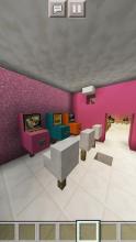 New Pink Mansion for Girls. Free MCPE map 2019截图1