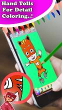 PJ Mask Fast Coloring Book截图5