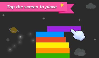 Rainbow Tower - The tower build & tower stack game截图4