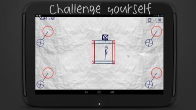 Stickman Draft - every rugged paper is a Puzzle截图3