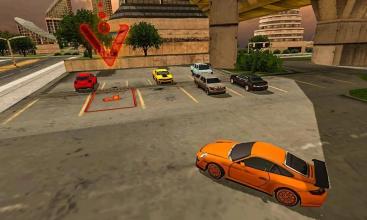 Advance City Car Parking Driving Game截图4