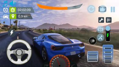 Real City Ferrari Driving Simulator 2019截图3