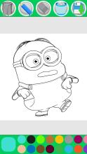 Minion Coloring Pages Game截图3