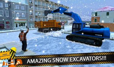 Snow Blower Truck- Heavy Excavator Snow Plow截图4