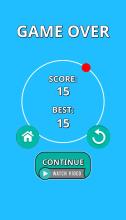 Red Ball: Tap the Circle - Addictive Arcade Game截图1