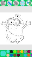 Minion Coloring Pages Game截图2