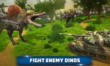 Dino War Survival Game: Battle Simulator截图1