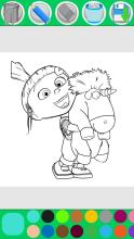 Minion Coloring Pages Game截图4