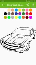 Super Cars Coloring Book截图4