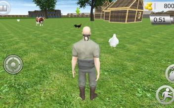 Rooster Thief Wild Rooster Run 3D – Angry Chicken截图4