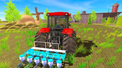 Farmland farming tractor Simulator 2019截图3