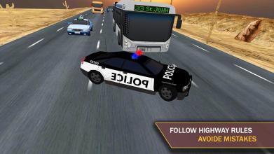 Racing In Bus : School Bus Highway Simulator截图3