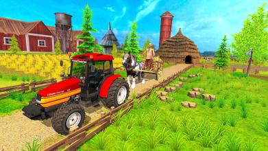 Farmland farming tractor Simulator 2019截图5