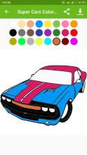 Super Cars Coloring Book截图5