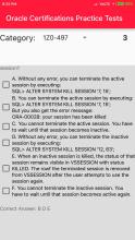 Oracle Certifications Practice Tests - Pro (Free)截图5