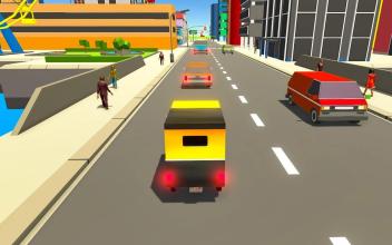 Tuk Tuk Rikshaw Virtual City Simulator Game截图5