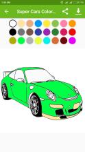 Super Cars Coloring Book截图3