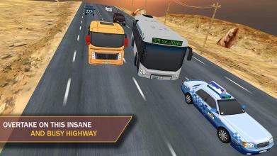 Racing In Bus : School Bus Highway Simulator截图2