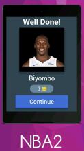 NBA PLAYER'S BY FACE QUIZ截图2