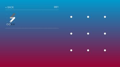 Screen Lock - A pattern lock unlock game截图1