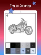 Motorcycles coloring book : Motorbike color page截图3