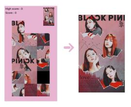 Black Pink Jigsaw Puzzles Game : Offline, Free截图2