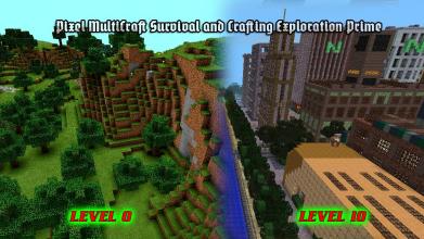 Pixel MultiCraft : Survival & Crafting Exploration截图1