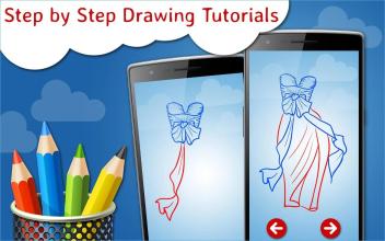 How to Draw Dresses Step by Step Drawing App截图4