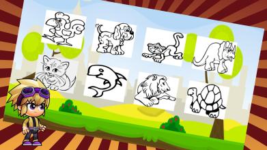 Funny Animal Coloring Book截图3