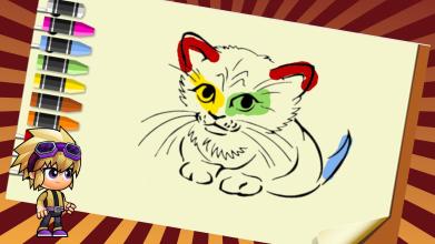 Funny Animal Coloring Book截图1