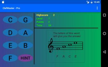 Clef Master - Music Note Game截图4