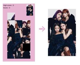 Black Pink Jigsaw Puzzles Game : Offline, Free截图3