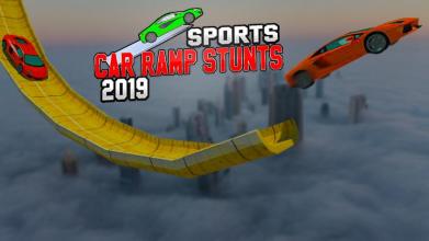 Sports Car Ramp Stunts 2019截图5