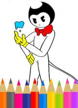 Bendy: Color by Number截图1