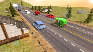 Extreme Tuk Tuk Highway Traffic Racer 2018截图5