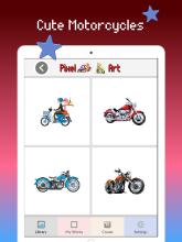 Motorcycles coloring book : Motorbike color page截图4