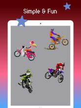 Motorcycles coloring book : Motorbike color page截图1