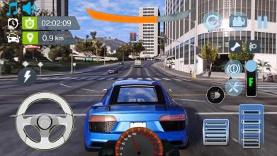 Real City Audi Driving Simulator 2019截图2