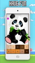 Animal Pixel Art Coloring Book - Color by Number截图2