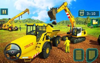 Heavy Excavator Crane: Stone Cutter 2019截图1