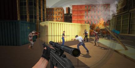 Zombie Hunter : Undead Survival Sniper Hit截图1