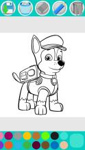 Patrol Coloring Pages Game截图5