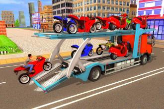 Motorcycle Transport Truck: Bike Transporter Sim截图5