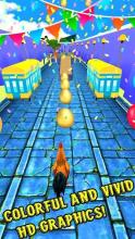 Angry Rooster Run - Animal Escape Subway Run截图4