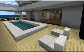 Modern House - creative map for mcpe截图2