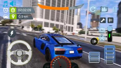 Real City Audi Driving Simulator 2019截图1