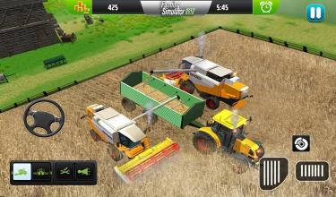 Farming Simulator 2018: Real Combine Harvester 3d截图3